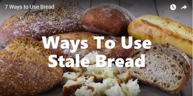 Siete maneras de utilizar el pan duro