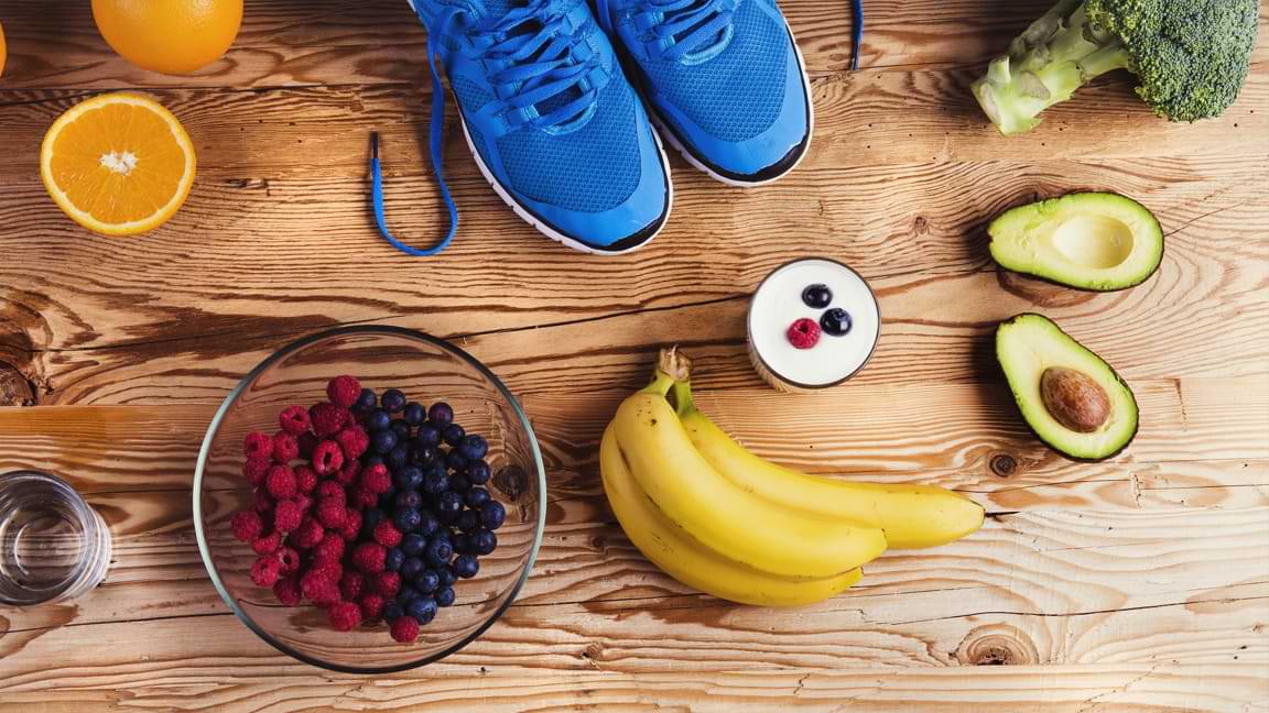 food as fuel, food for a workout