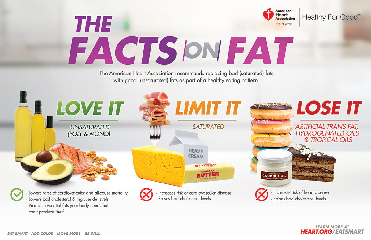 Los hechos sobre las grasas