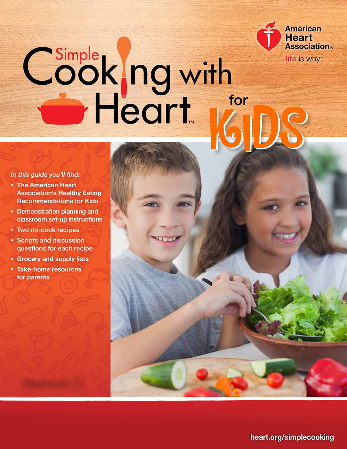 Portada de Simple Cooking with Heart for Kids