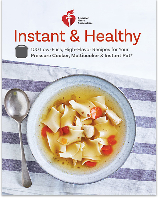 Portada del libro de cocina Instant & Healthy