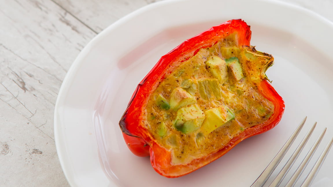 Southwestern AvocadoBell Pepper Quiche Cups Go Red for Women