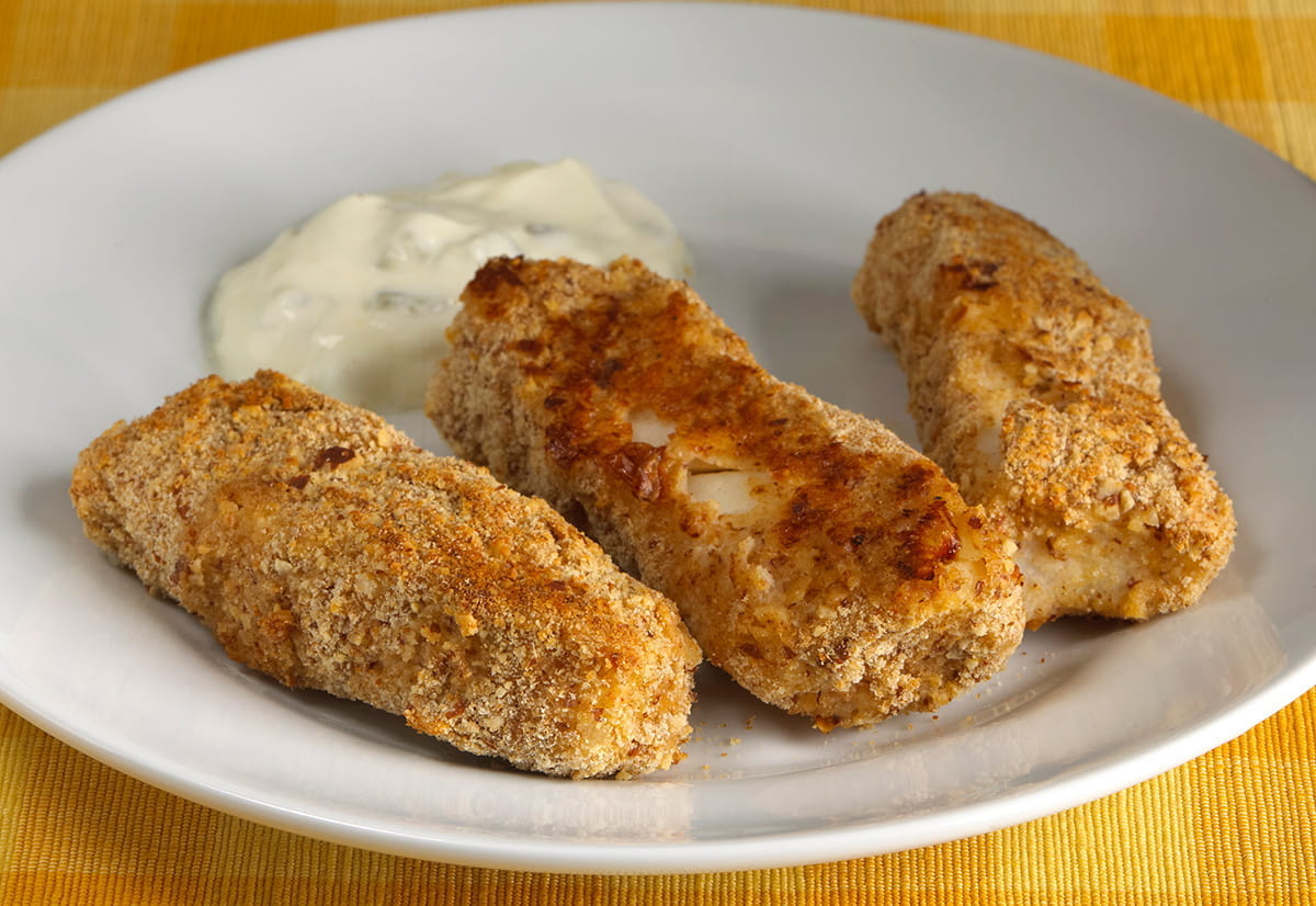 Fish Sticks with Tartar Sauce