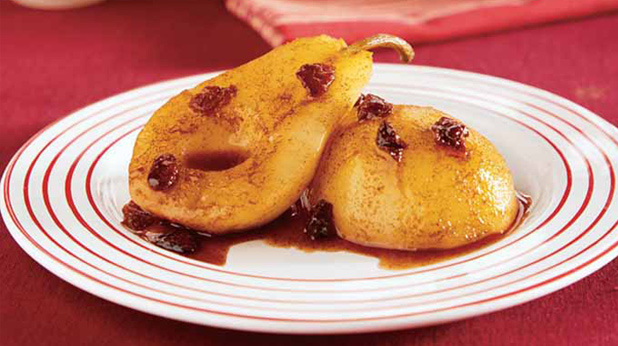 Honey and Spice Pears