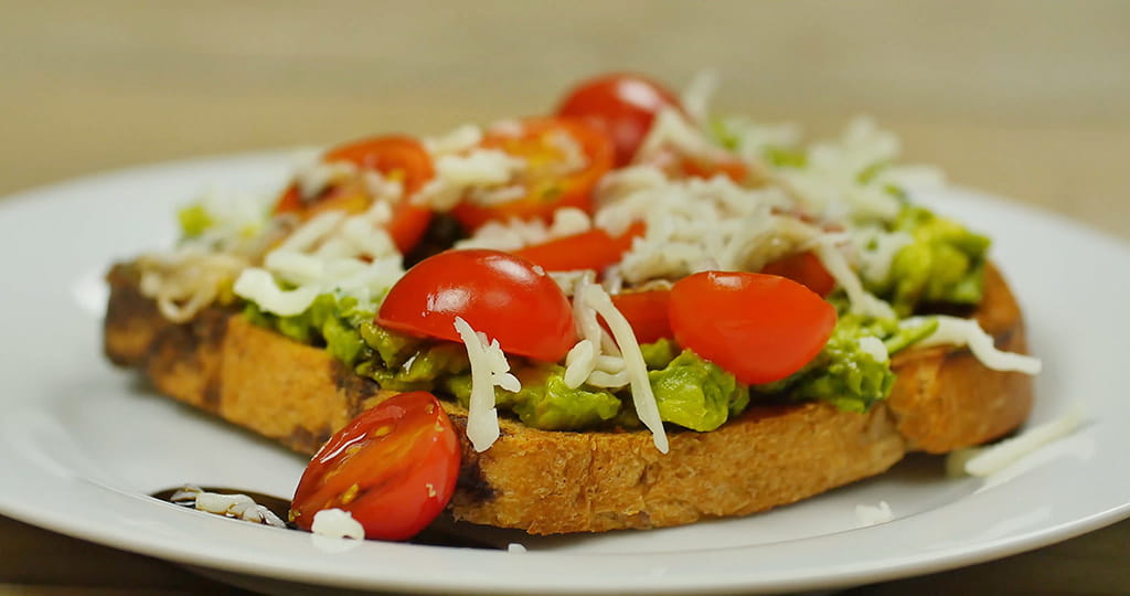 Italian Caprese Avocado Toast