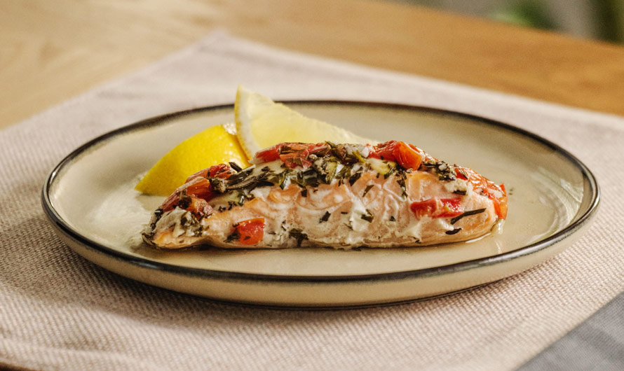 Salmon En Papillote Go Red for Women