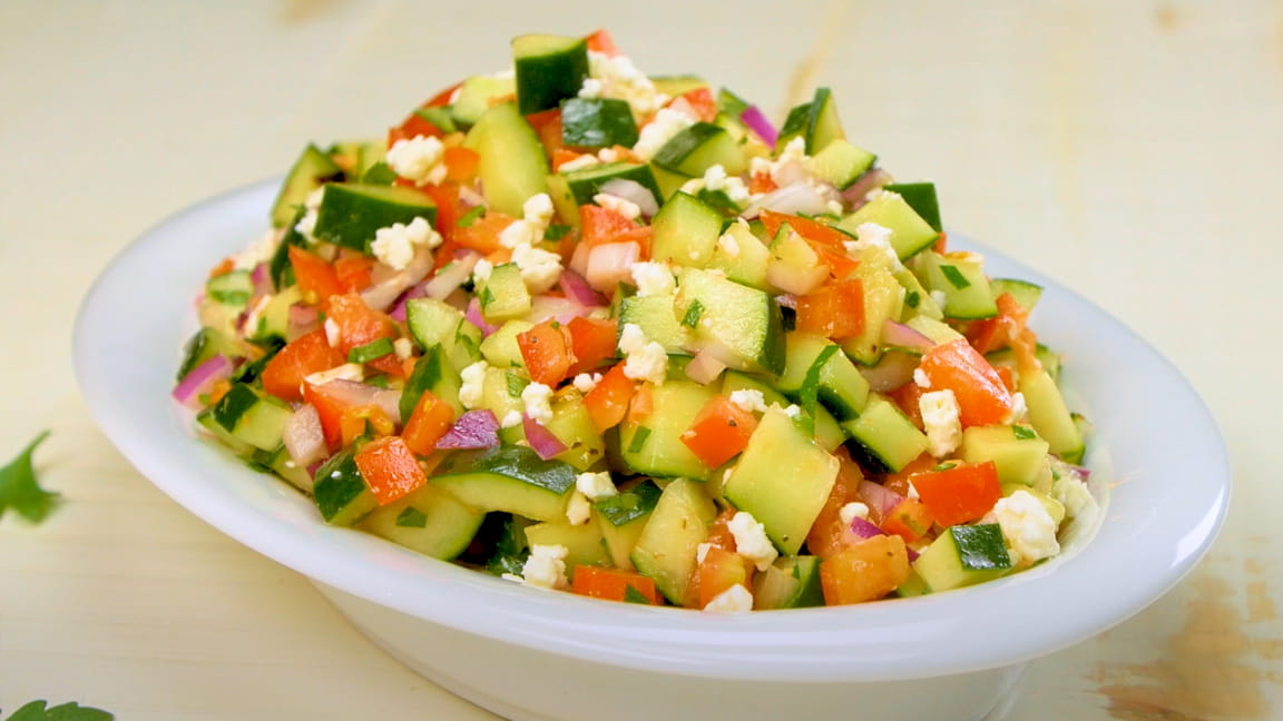 Ensalada persa sencilla