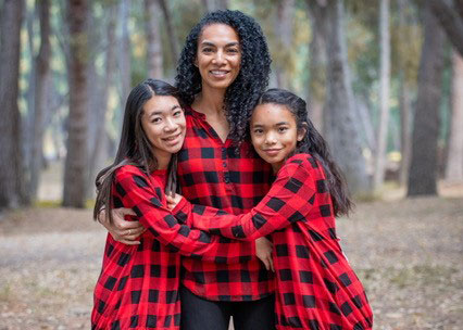 Lindsey Huie, mujer real del 2021, y sus hijas