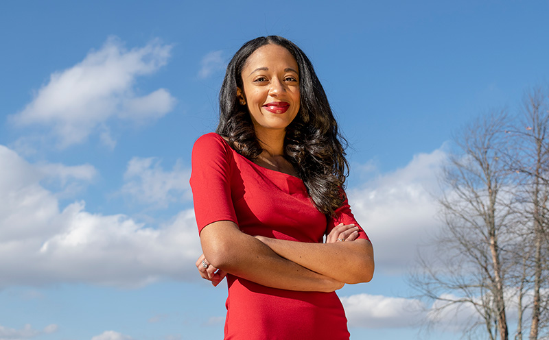Jen Rohe, mujer real de Go Red For Women