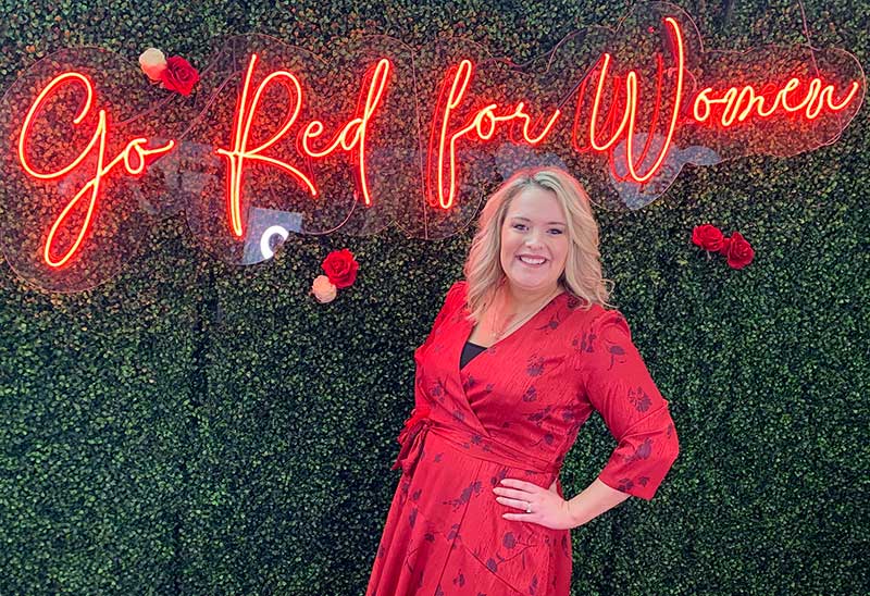 Meredith O’Neal, mujer real de Go Red For Women