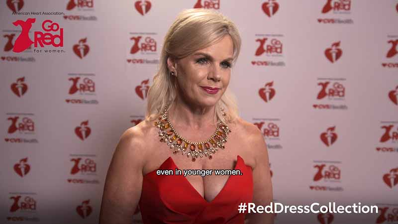 Gretchen Carlson at Red Dress Collection 2020