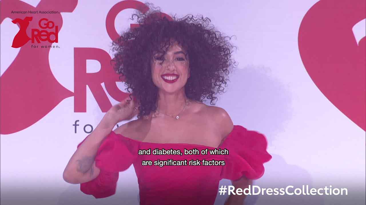 Jackie Cruz at Red Dress Collection 2020
