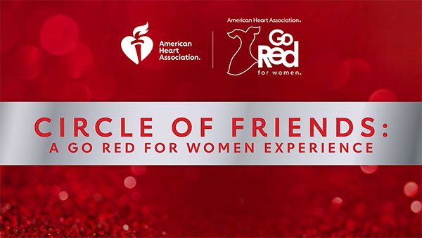 Go Red for Women Circle of Friends event