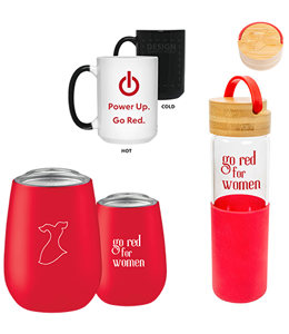 Go Red for Women Drinkware