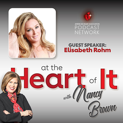 Foto Promocional: At the Heart of It con Nancy Brown y la invitada Elisabeth Rohm