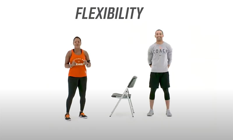 Programa Fierce 5 de Orange Theory Fitness Flexibilidad