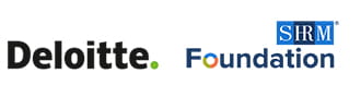 Deloitte and SHRM Foundation Logos