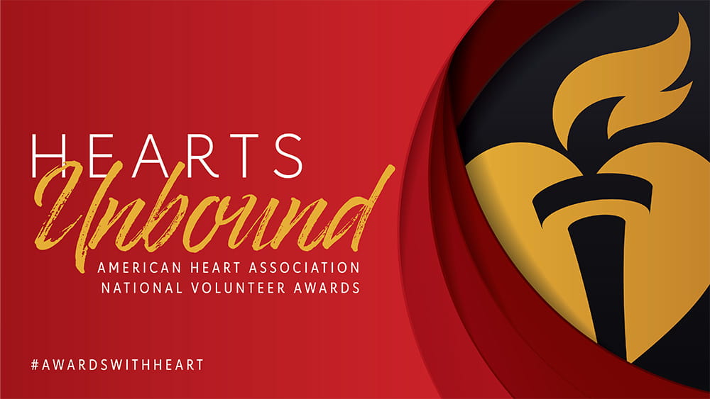 Hearts Unbound | AHA National Volunteer Awards #awardswithheart