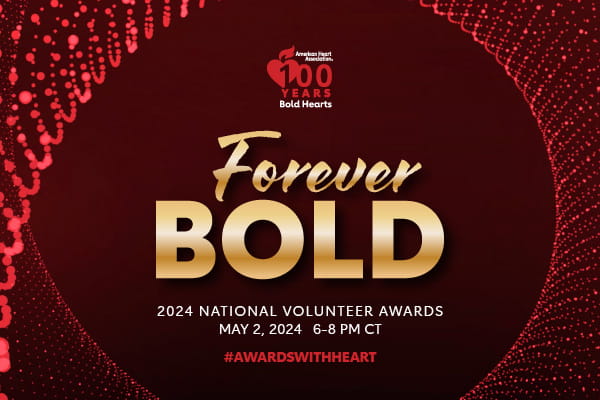 Forever Bold | 2024 National Volunteer Awards #awardswithheart