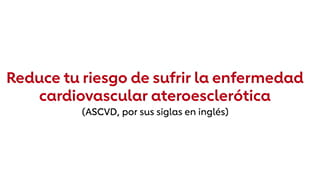 Reduce Your Risk of ASCVD video thumbnail in spanish