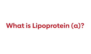 What is Lipoprotein a - video thumbnail