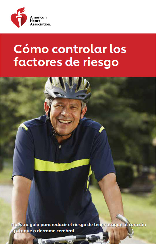 Cómo controlar sus factores de riesgo, portada del folleto en español
