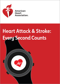 Heart attack and stroke every second counts cover