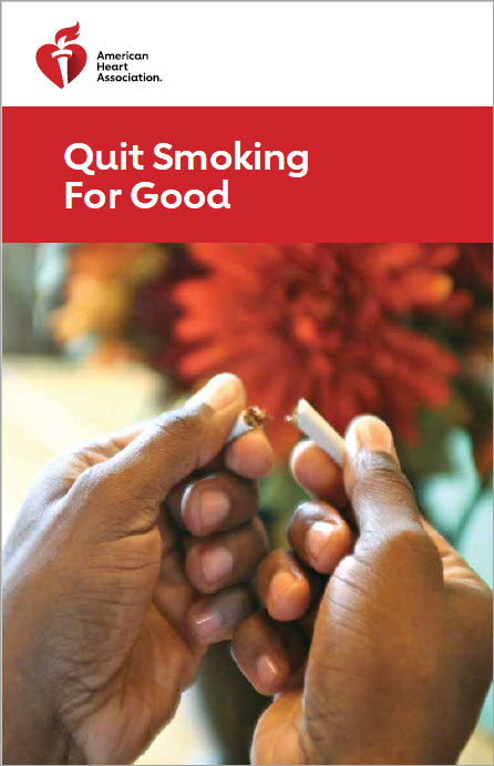 Portada del folleto Deje de fumar para siempre
