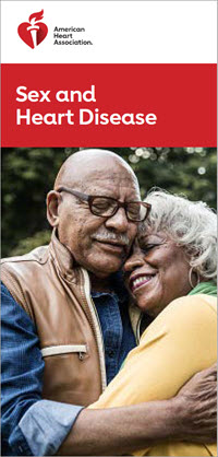 Portada del folleto Sex and Heart Disease (Sexo y cardiopatías)