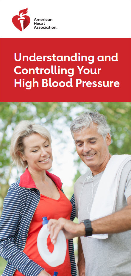 Portada del folleto Understanding and Controlling HBP (Entender y controlar la hipertensión arterial)
