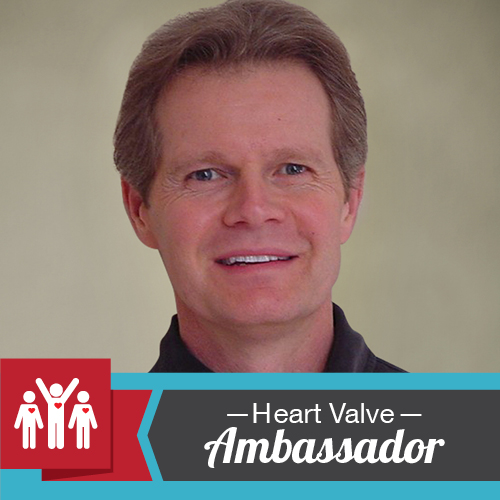 Mark Ridder, insignia de Heart Valve Ambassador