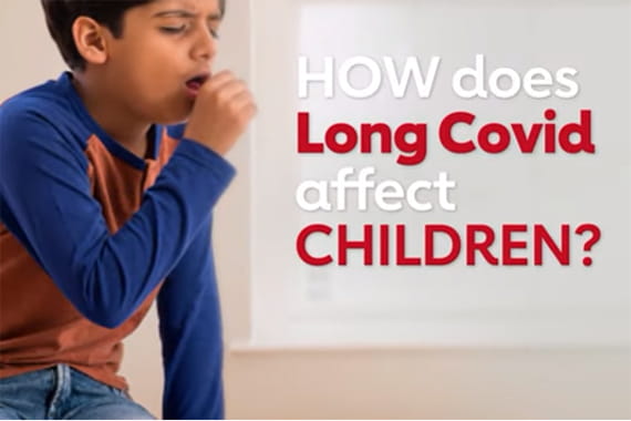 How long COVID affects kids video screenshot