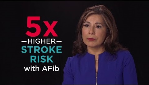 Captura de pantalla del video 5 veces más riesgo de sufrir un ataque o derrame cerebral si padece FibA