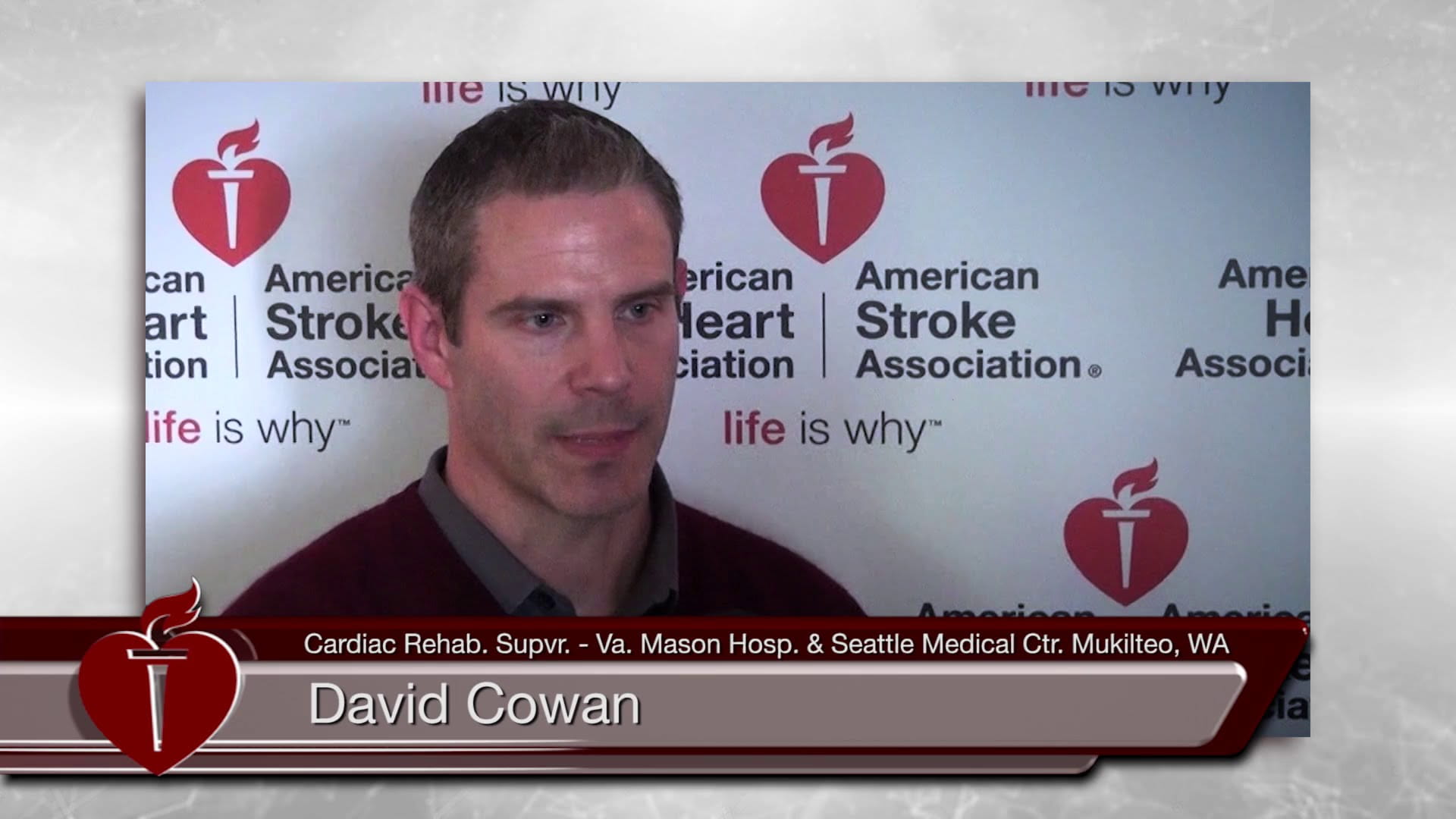 Captura de pantalla del video Supervisor de rehabilitación cardíaca, David