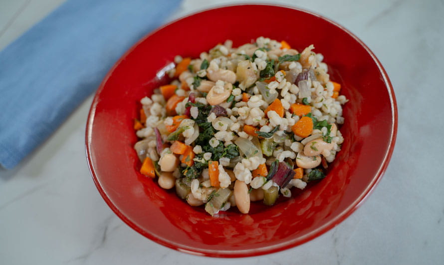 Barley, Beans, and Greens Go Red for Women