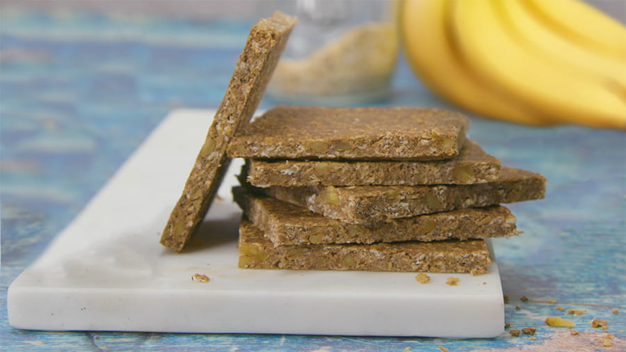 Peanut Butter Banana Protein Bars