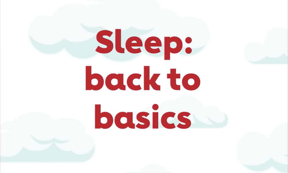 Sleep: back to basics