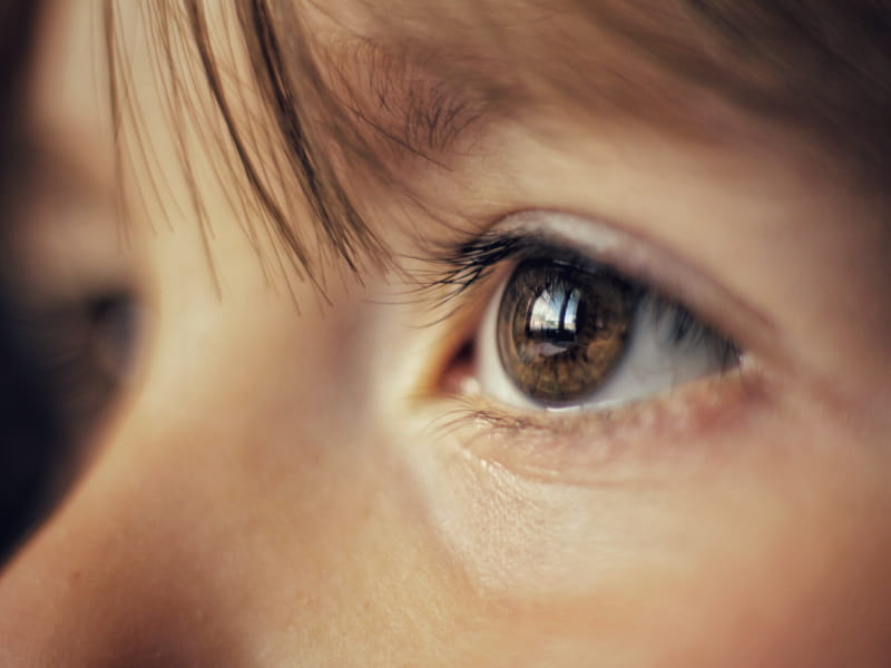 Narrowing eye vessels in young children might predict high blood