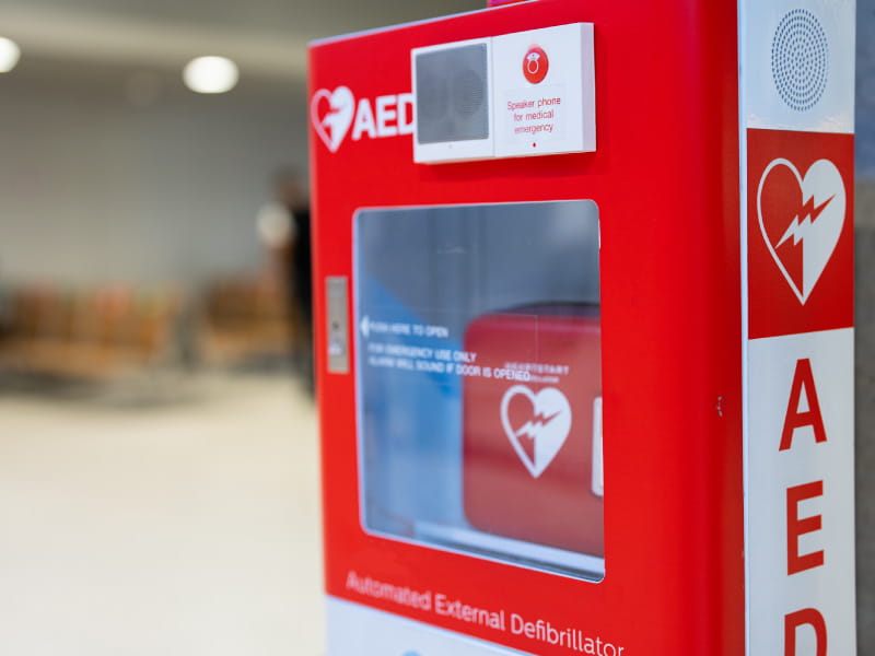 5 things to know about AEDs after a defibrillator helped save Damar Hamlin Go Red for Women