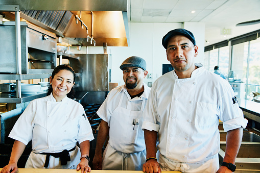 group of latino chefs