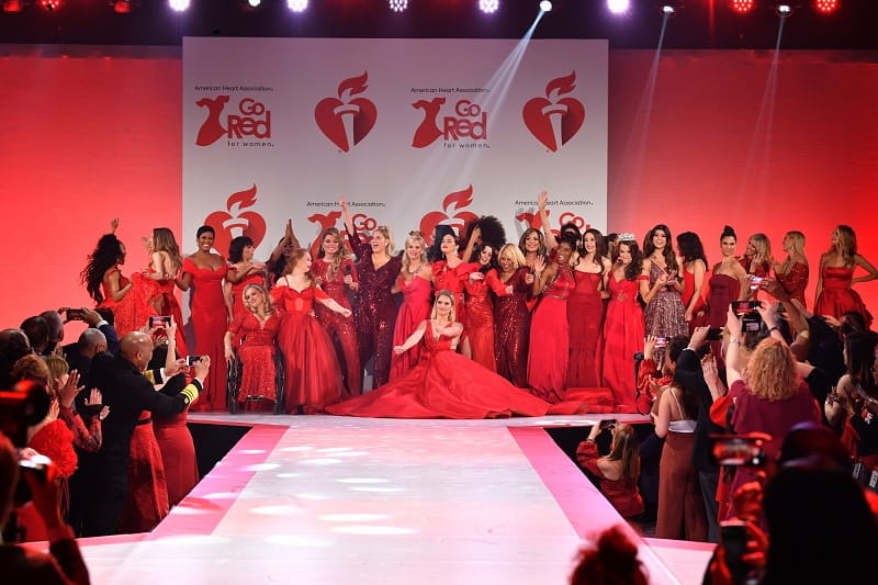 women's day red dress awards 2019