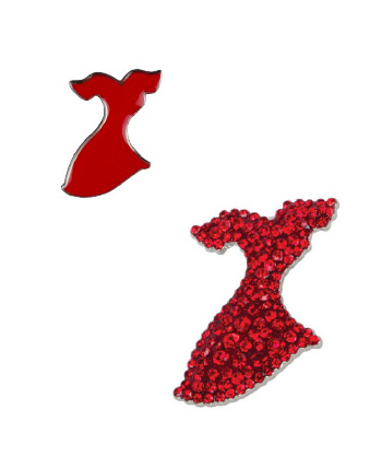 Go Red for Women Red Dress pins