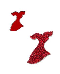 Go Red for Women Red Dress pins Go Red for Women Red Dress pins