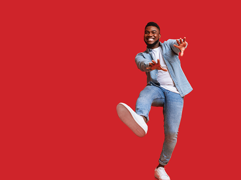 happy man dancing happy man dancing