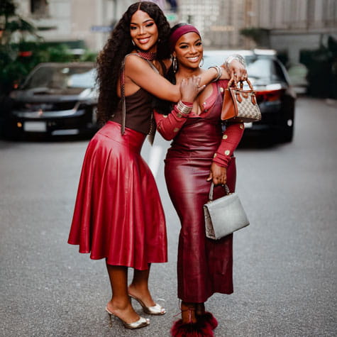 Kandi and Riley Burruss