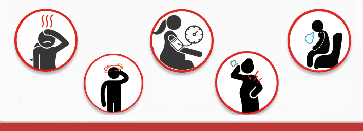 icon illustration of signs and symptoms