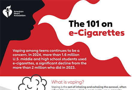 The 101 on e-cigarettes PDF thumbnail of cover
