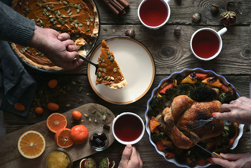 Alimentación saludable para las fiestas