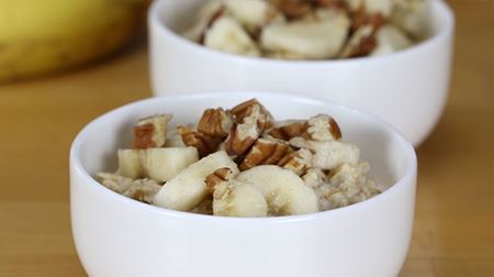 Overnight No Cook Banana Oatmeal Overnight No Cook Banana Oatmeal