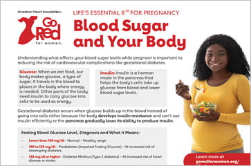 cropped thumbnail of Life's Essential 8 Pregnancy - Blood Sugar and Your Body